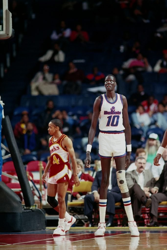 manute bol top 10 tallest nba players