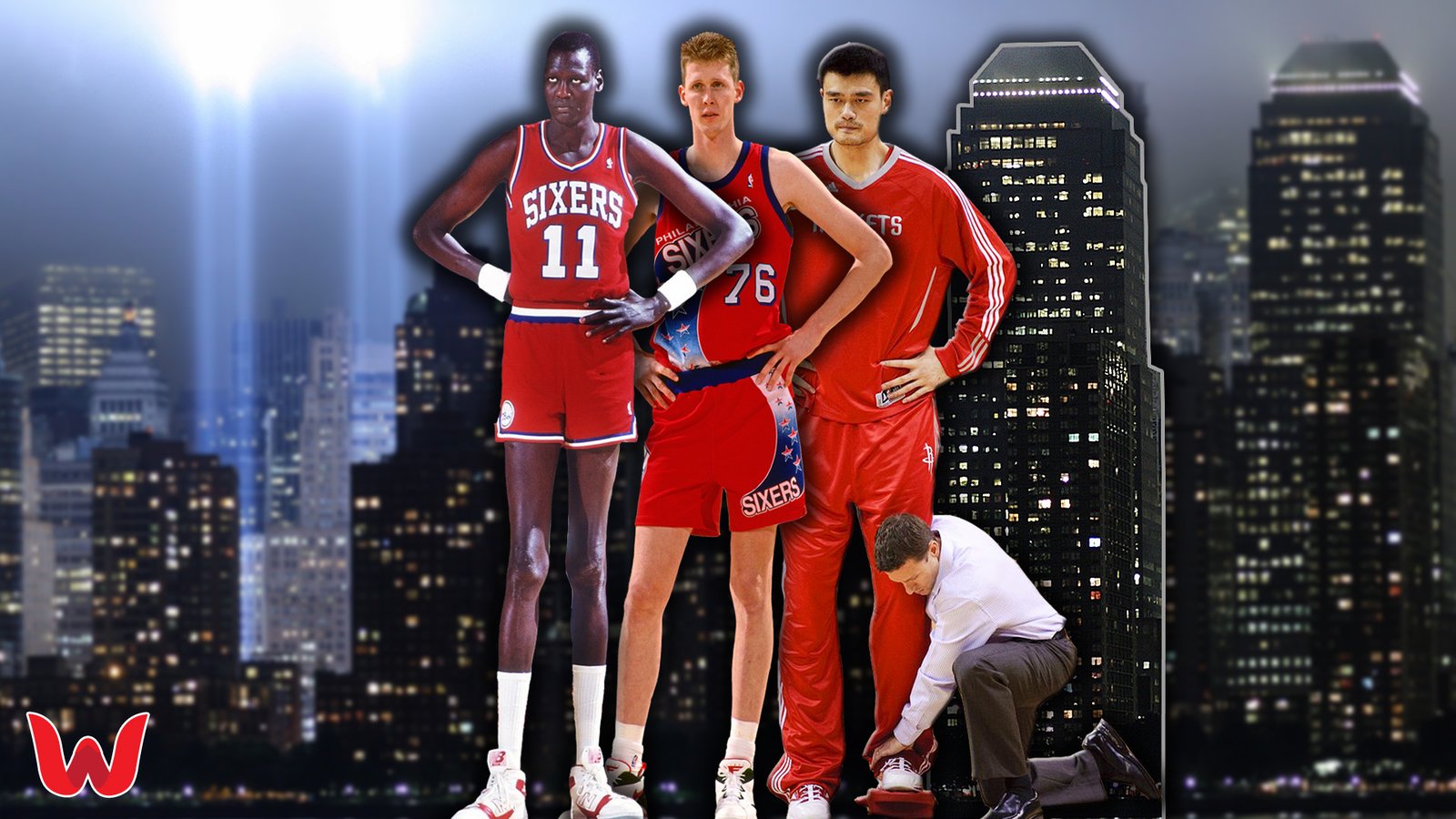 top 10 Tallest NBA Players ever