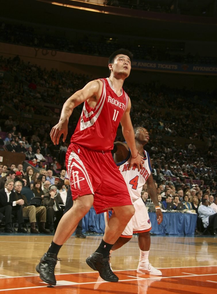 yao ming tallest nba player ever